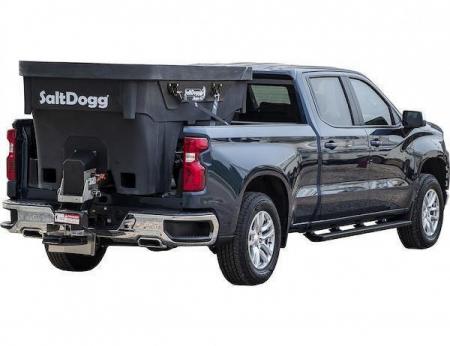 New NEW 2026 SALTDOGG (SHPE1500) 1.5 cu yd Poly Hopper Electric Salt Spreader w/ Standard Chute