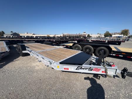 New 2027 Liberty 22FT LT 17.5K - GVWR | Split-Deck Tilt Trailer