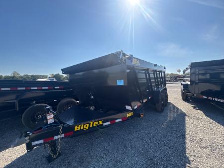 New 2027 Big Tex 16FT 14TD 15.4K - GVWR | Telescopic Highside Dump Trailer