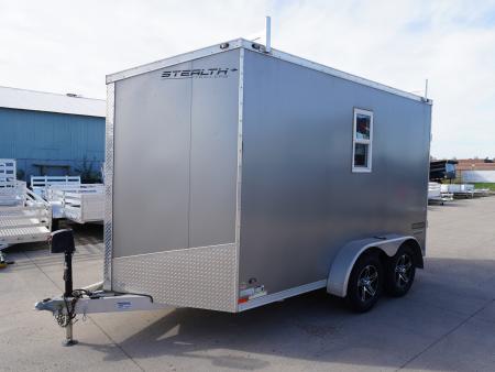 Used 2015 Stealth Trailers Super-Lite 7x12ft Enclosed Trailer