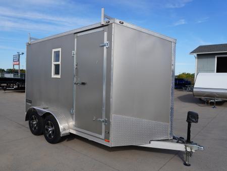 Used 2015 Stealth Trailers Super-Lite 7x12ft Enclosed Trailer