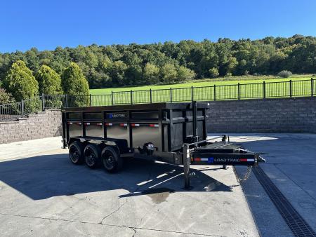 New Load Trail 16' HD Telescopic Low-Pro dump (DL)