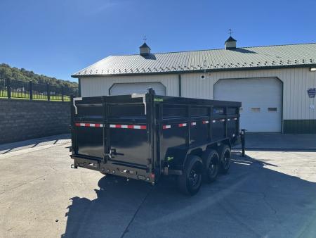 New Load Trail 16' HD Telescopic Low-Pro dump (DL)