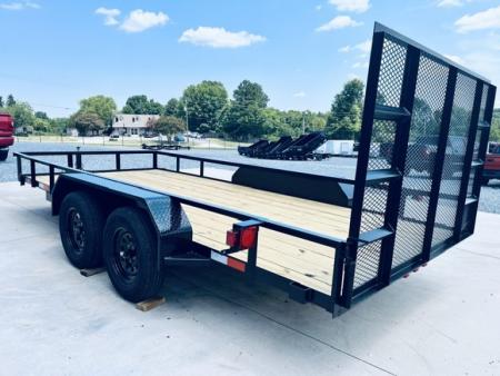 New 2027 Nolan 7X16 7K E Landscape Utility Trailer
