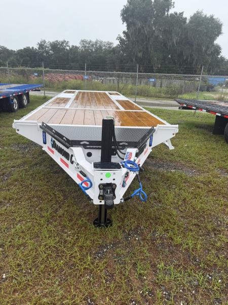 New 2027 Diamond C DET210 Tilt Trailer; Electric/Hydro Powered; 6’ Stationary/20’ Tilt; ABS Brakes