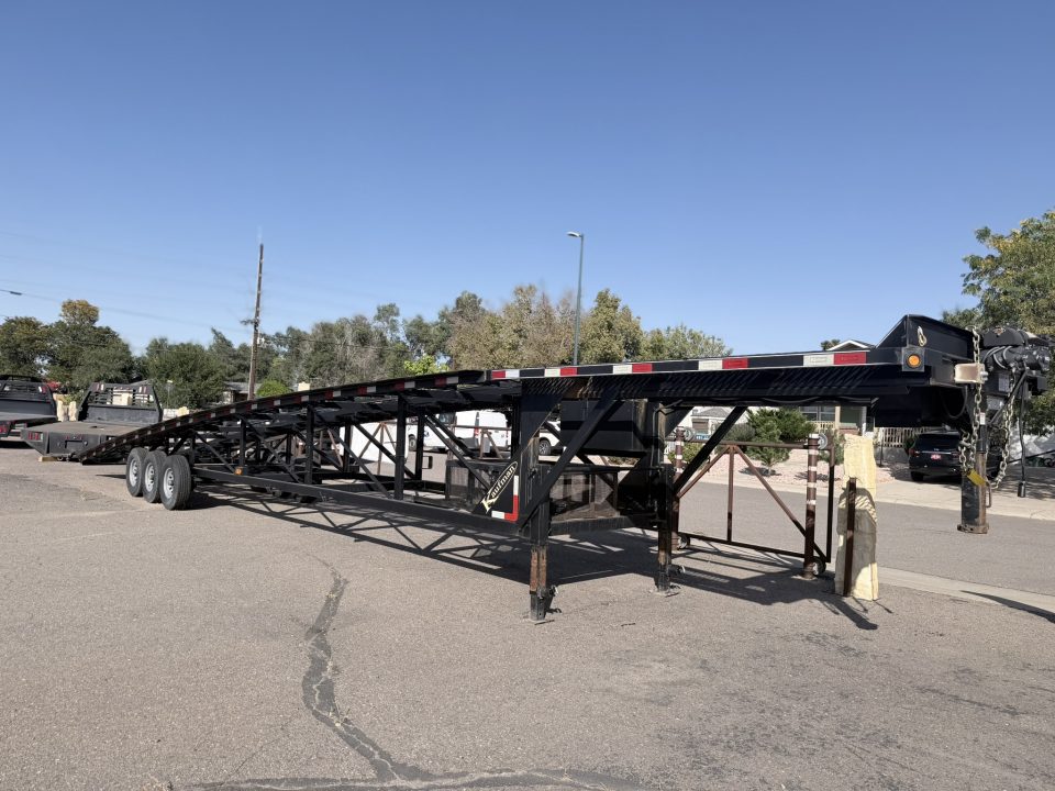 Used 2019 Kauf 8'-50' Multi Car Triple Axle Flatbed Trailer