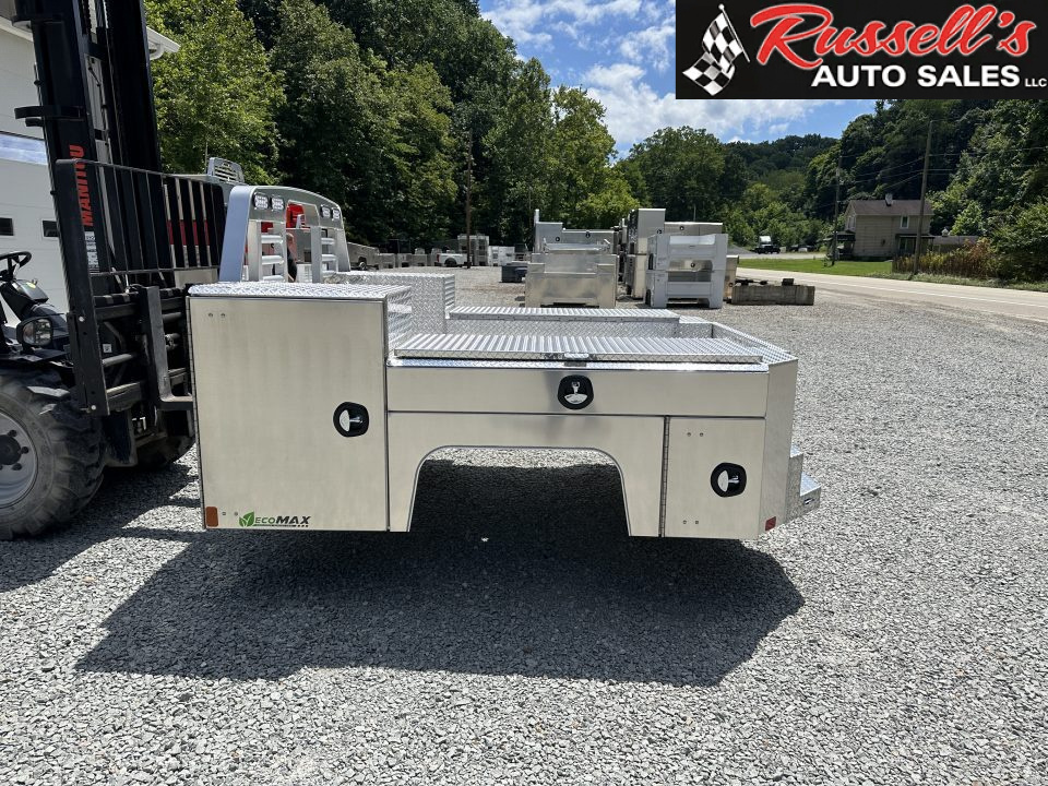 New Martin Truck Bodies Aluminum Gooseneck Service Body DRW 8' Diamond Tread * Clear Lens * Back Window CutOut Gooseneck Bodies