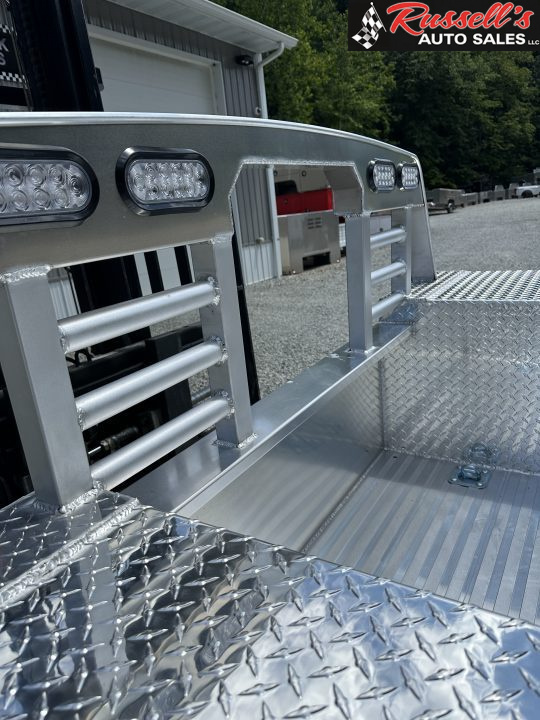 New Martin Truck Bodies Aluminum Gooseneck Service Body DRW 8' Diamond Tread * Clear Lens * Back Window CutOut Gooseneck Bodies