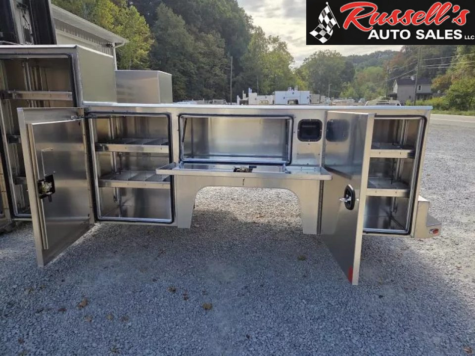 New Martin Truck Bodies Aluminum HFSB Service Body DRW 84" CA Cab and Chassis Tall Front Compartment SMOOTH APPEARANCE Service Bodies