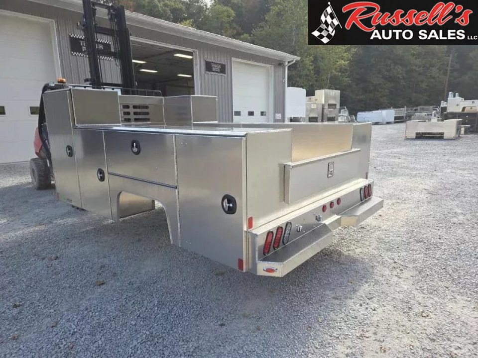 New Martin Truck Bodies Aluminum HFSB Service Body DRW 84" CA Cab and Chassis Tall Front Compartment SMOOTH APPEARANCE Service Bodies