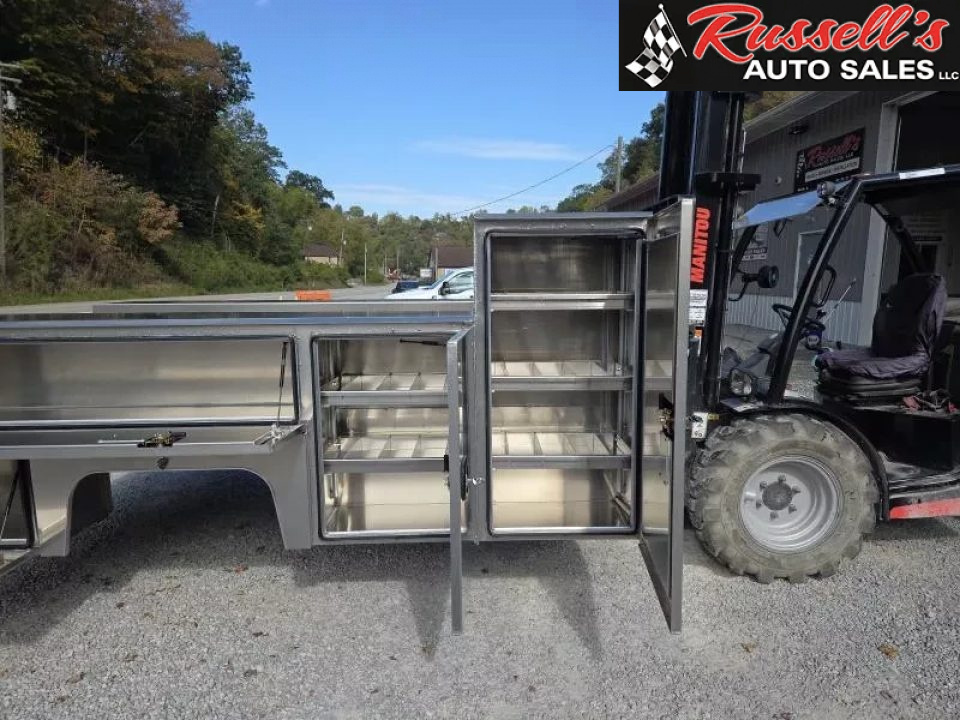 New Martin Truck Bodies Aluminum HFSB Service Body DRW 84" CA Cab and Chassis Tall Front Compartment SMOOTH APPEARANCE Service Bodies