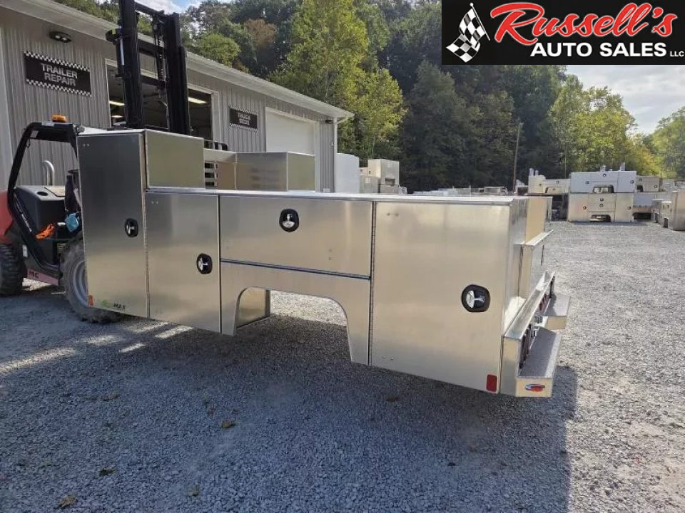 New Martin Truck Bodies Aluminum HFSB Service Body DRW 84" CA Cab and Chassis Tall Front Compartment SMOOTH APPEARANCE Service Bodies