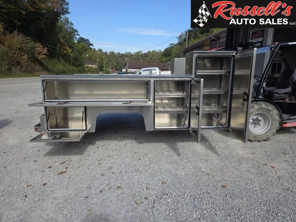 New Martin Truck Bodies Aluminum HFSB Service Body DRW 84" CA Cab and Chassis Tall Front Compartment SMOOTH APPEARANCE Service Bodies