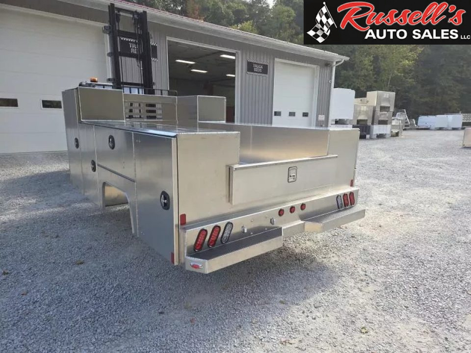 New Martin Truck Bodies Aluminum HFSB Service Body DRW 84" CA Cab and Chassis Tall Front Compartment SMOOTH APPEARANCE Service Bodies