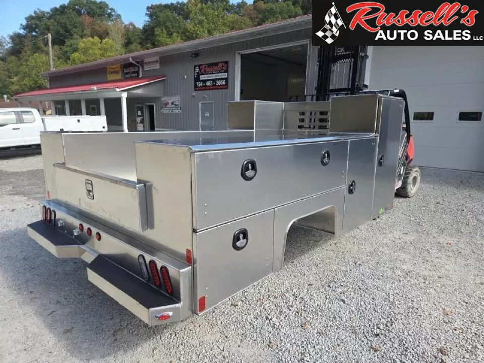 New Martin Truck Bodies Aluminum HFSB Service Body DRW 84  CA Cab and Chassis Tall Front Compartment SMOOTH APPEARANCE Service Bodies