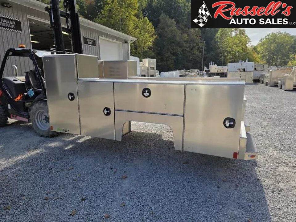 New Martin Truck Bodies Aluminum HFSB Service Body DRW 84" CA Cab and Chassis Tall Front Compartment SMOOTH APPEARANCE Service Bodies