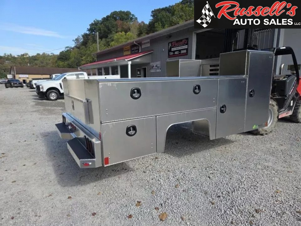 New Martin Truck Bodies Aluminum HFSB Service Body DRW 84" CA Cab and Chassis Tall Front Compartment SMOOTH APPEARANCE Service Bodies