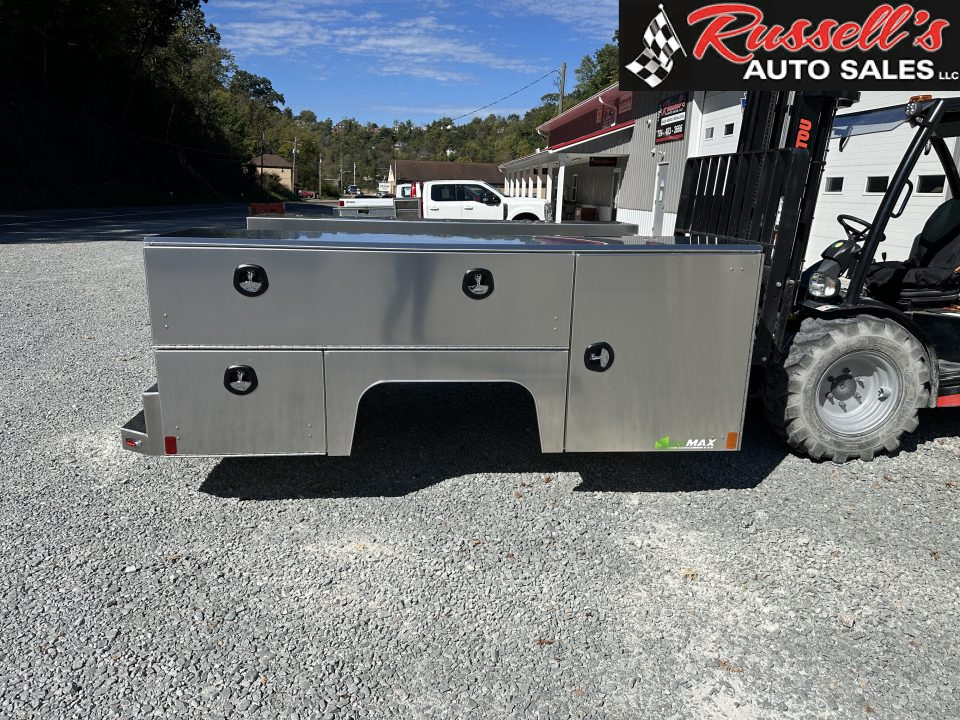 New Martin Truck Bodies Aluminum SSB Service Body DRW 60" CA Cab and Chassis SMOOTH APPEARANCE Service Bodies