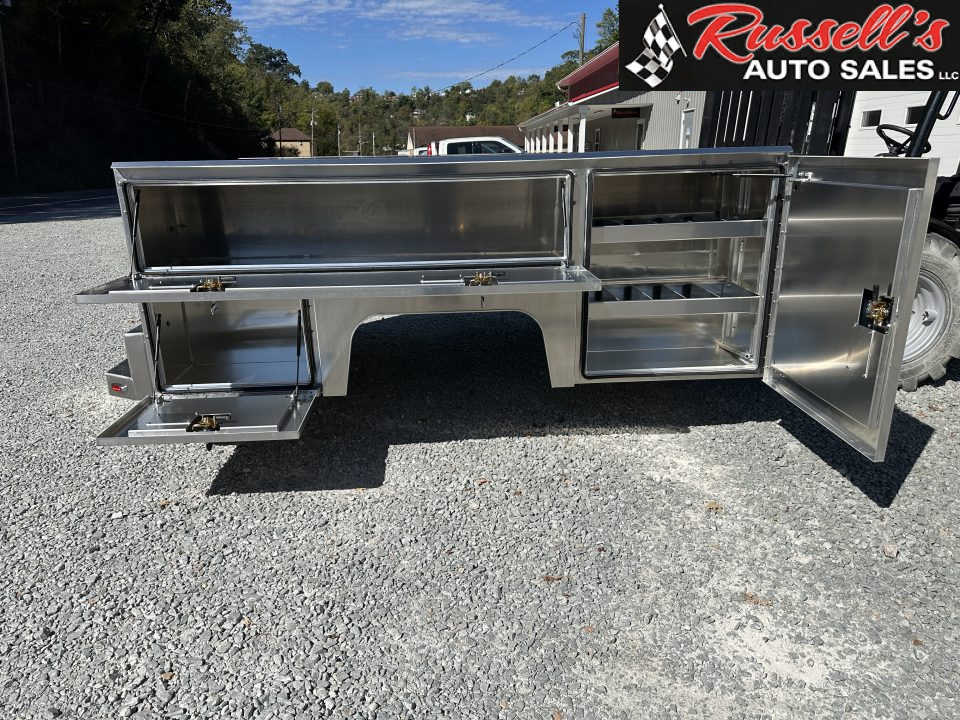 New Martin Truck Bodies Aluminum SSB Service Body DRW 60" CA Cab and Chassis SMOOTH APPEARANCE Service Bodies