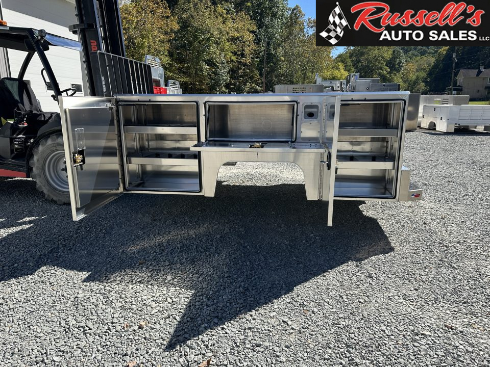 New Martin Truck Bodies Aluminum SSB Service Body DRW 60" CA Cab and Chassis SMOOTH APPEARANCE Service Bodies