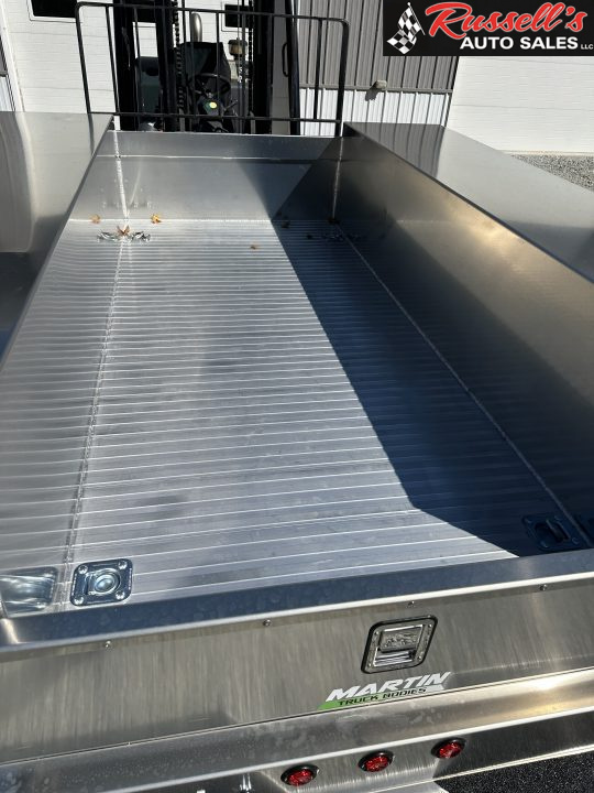 New Martin Truck Bodies Aluminum SSB Service Body DRW 60" CA Cab and Chassis SMOOTH APPEARANCE Service Bodies