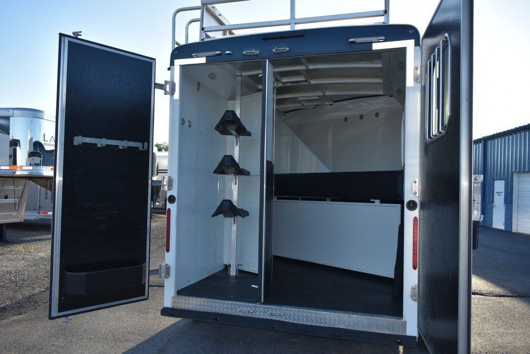 Used 2023 Bison Trailers 7208 RANGER Horse Trailer