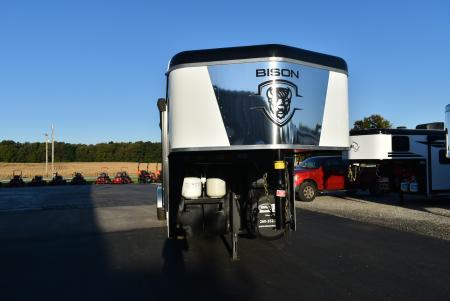 Used 2023 Bison Trailers 7208 RANGER Horse Trailer