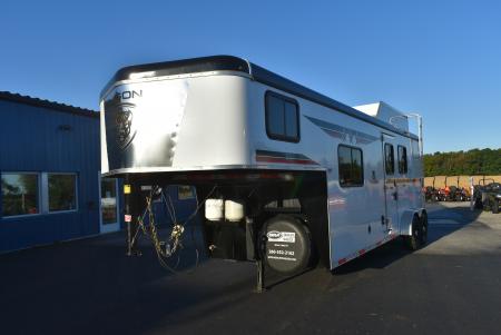 Used 2023 Bison Trailers 7208 RANGER Horse Trailer