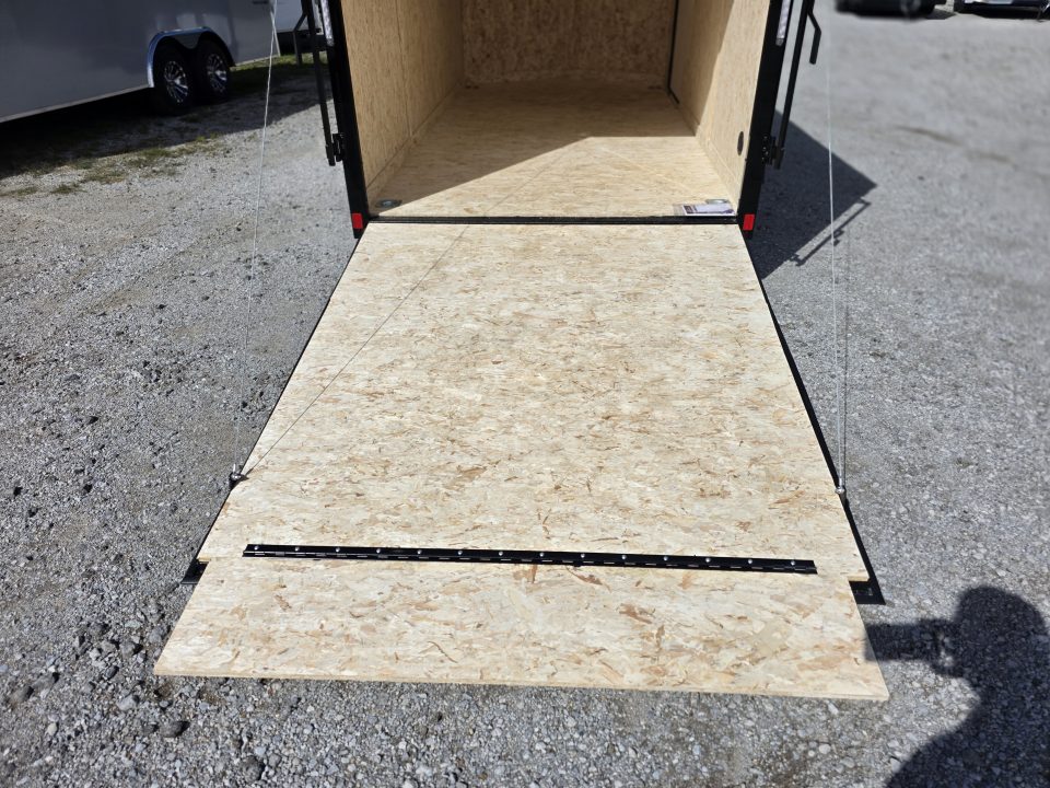 New 2027 Formula Trailers 6x12 6'6 INSIDE BLACKOUT TRIM 080 SCREWLESS EXTERIOR ramp door DRINGS ALUMINUM WHEELS Cargo / Enclosed Trailer