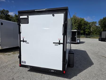 New 2027 Formula Trailers 6x12 6'6 INSIDE BLACKOUT TRIM 080 SCREWLESS EXTERIOR ramp door DRINGS ALUMINUM WHEELS Cargo / Enclosed Trailer