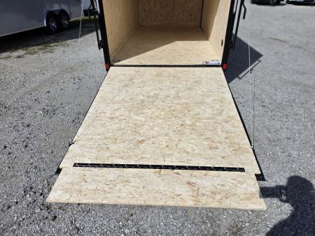 New 2027 Formula Trailers 6x12 6'6 INSIDE BLACKOUT TRIM 080 SCREWLESS EXTERIOR ramp door DRINGS ALUMINUM WHEELS Cargo / Enclosed Trailer