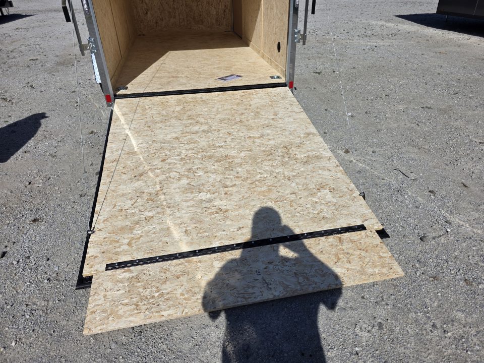 New 2027 Formula Trailers 6x12 6'6 INSIDE080 SCREWLESS EXTERIOR ramp door ALUMINUM WHEELS Cargo / Enclosed Trailer