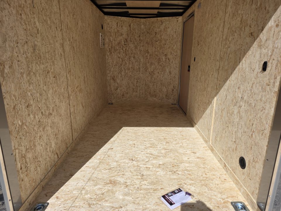 New 2027 Formula Trailers 6x12 6'6 INSIDE080 SCREWLESS EXTERIOR ramp door ALUMINUM WHEELS Cargo / Enclosed Trailer