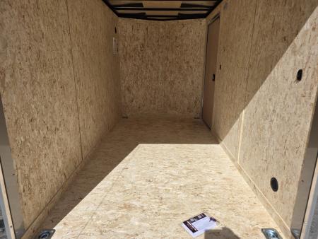 New 2027 Formula Trailers 6x12 6'6 INSIDE080 SCREWLESS EXTERIOR ramp door ALUMINUM WHEELS Cargo / Enclosed Trailer