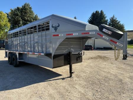 New 2027 Swift Built Trailers cattle trailer Stock / Stock Combo Trailer