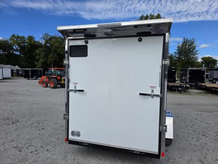 New 2027 Formula Trailers 6x12 6'6 INSIDE 080 SCREWLESS EXTERIOR ramp door ALUMINUM WHEELS Cargo / Enclosed Trailer