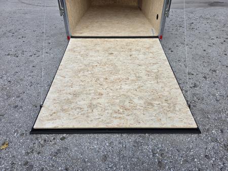 New 2027 Formula Trailers 6x12 6'6 INSIDE 080 SCREWLESS EXTERIOR ramp door ALUMINUM WHEELS Cargo / Enclosed Trailer