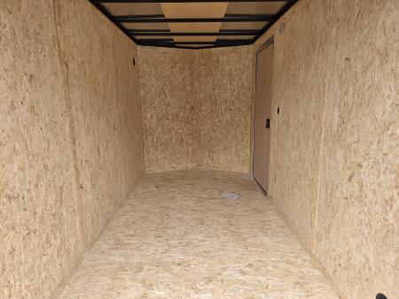 New 2027 Formula Trailers 6x12 6'6 INSIDE 080 SCREWLESS EXTERIOR ramp door ALUMINUM WHEELS Cargo / Enclosed Trailer