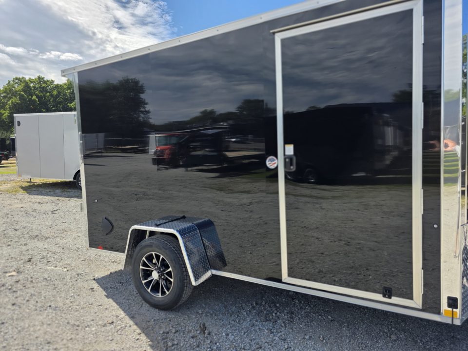 New 2027 Formula Trailers 6x12 6'6 INSIDE 080 SCREWLESS EXTERIOR ramp door ALUMINUM WHEELS Cargo / Enclosed Trailer