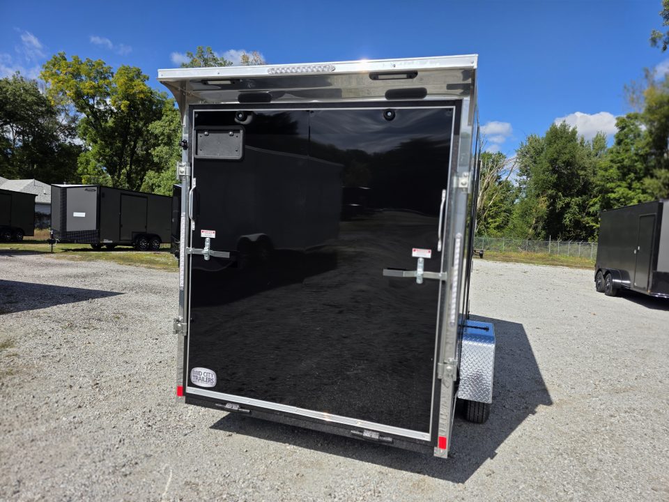 New 2027 Formula Trailers 6x12 6'6 INSIDE 080 SCREWLESS EXTERIOR ramp door ALUMINUM WHEELS Cargo / Enclosed Trailer