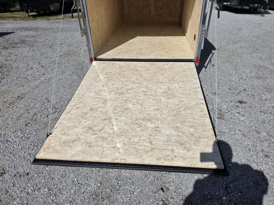 New 2027 Formula Trailers 6x12 6'6 INSIDE 080 SCREWLESS EXTERIOR ramp door ALUMINUM WHEELS Cargo / Enclosed Trailer