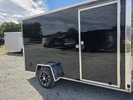 New 2027 Formula Trailers 6x12 6'6 INSIDE 080 SCREWLESS EXTERIOR ramp door ALUMINUM WHEELS Cargo / Enclosed Trailer
