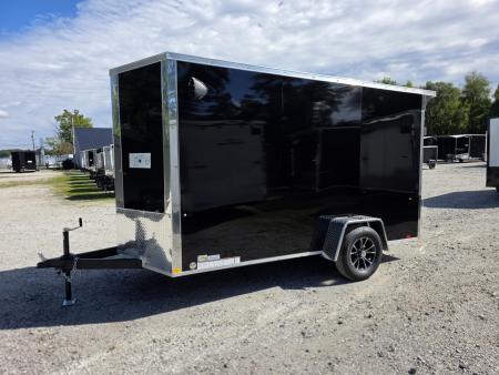 New 2027 Formula Trailers 6x12 6'6 INSIDE 080 SCREWLESS EXTERIOR ramp door ALUMINUM WHEELS Cargo / Enclosed Trailer