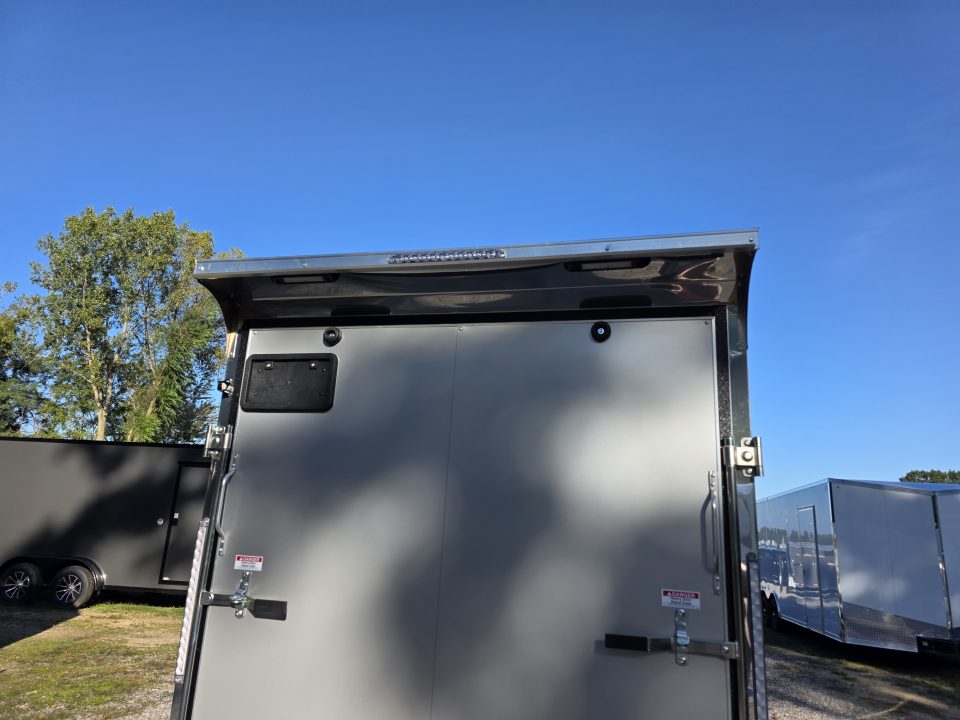 New 2027 Formula Trailers 6x12 6'6 INSIDE 080 SCREWLESS EXTERIOR ramp door ALUMINUM WHEELS Cargo / Enclosed Trailer