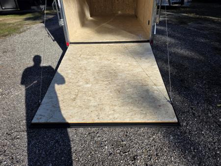 New 2027 Formula Trailers 6x12 6'6 INSIDE 080 SCREWLESS EXTERIOR ramp door ALUMINUM WHEELS Cargo / Enclosed Trailer