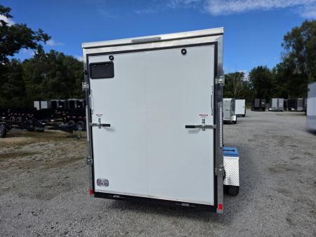 New 2027 Formula Trailers 6x12 6'6 INSIDE 080 SCREWLESS EXTERIOR ramp door 6 X 12 Cargo / Enclosed Trailer