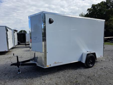 New 2027 Formula Trailers 6x12 6'6 INSIDE 080 SCREWLESS EXTERIOR ramp door 6 X 12 Cargo / Enclosed Trailer