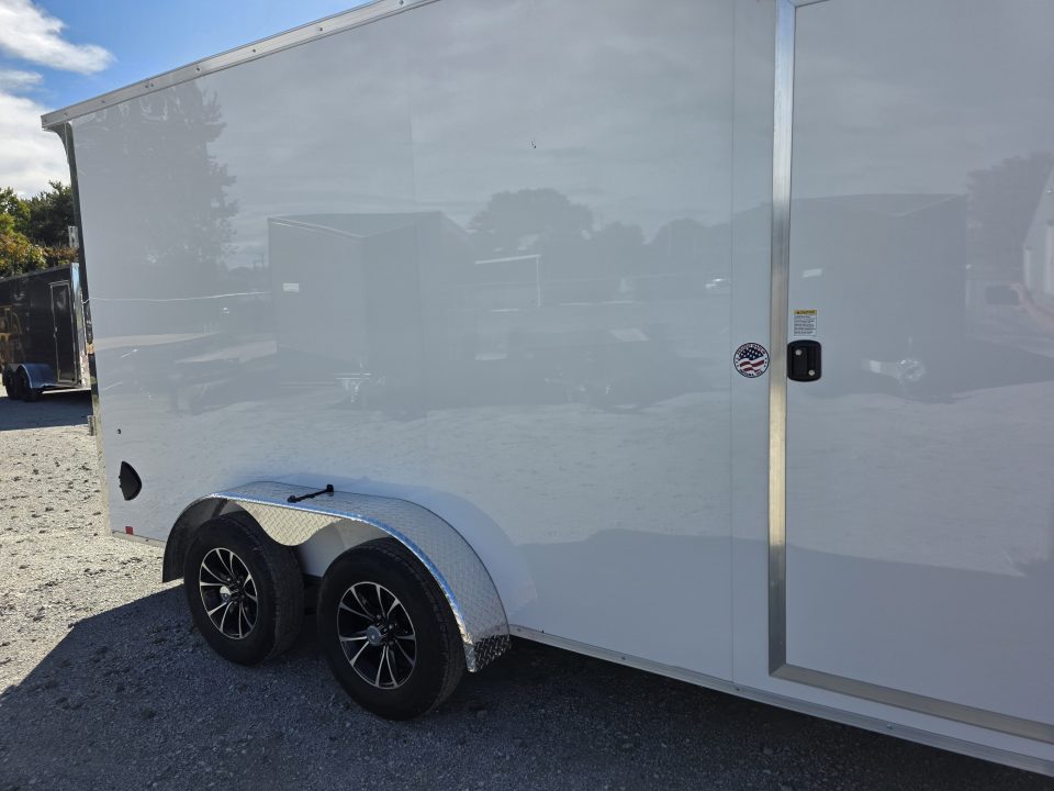New 2027 Formula Trailers 7x16 7' 080 SCREWLESS SXS UTV GOLFCART 7 X 16 Cargo / Enclosed Trailer