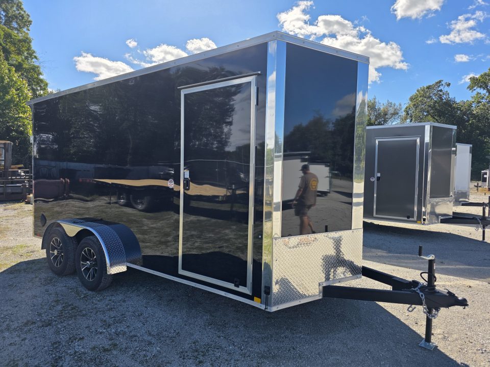 New 2027 Formula Trailers 7x16 7' 080 SCREWLESS SXS UTV GOLFCART 7 X 16 Cargo / Enclosed Trailer