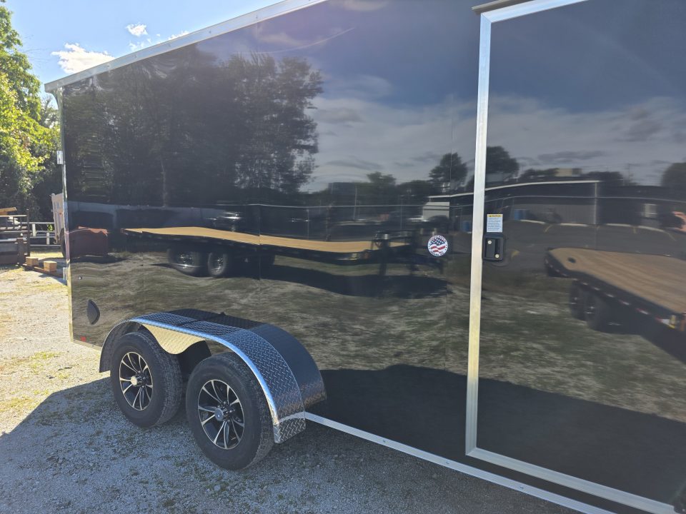 New 2027 Formula Trailers 7x16 7' 080 SCREWLESS SXS UTV GOLFCART 7 X 16 Cargo / Enclosed Trailer